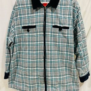 Fashion Bug Plus Size Woman Zip up TopSize 22/24W